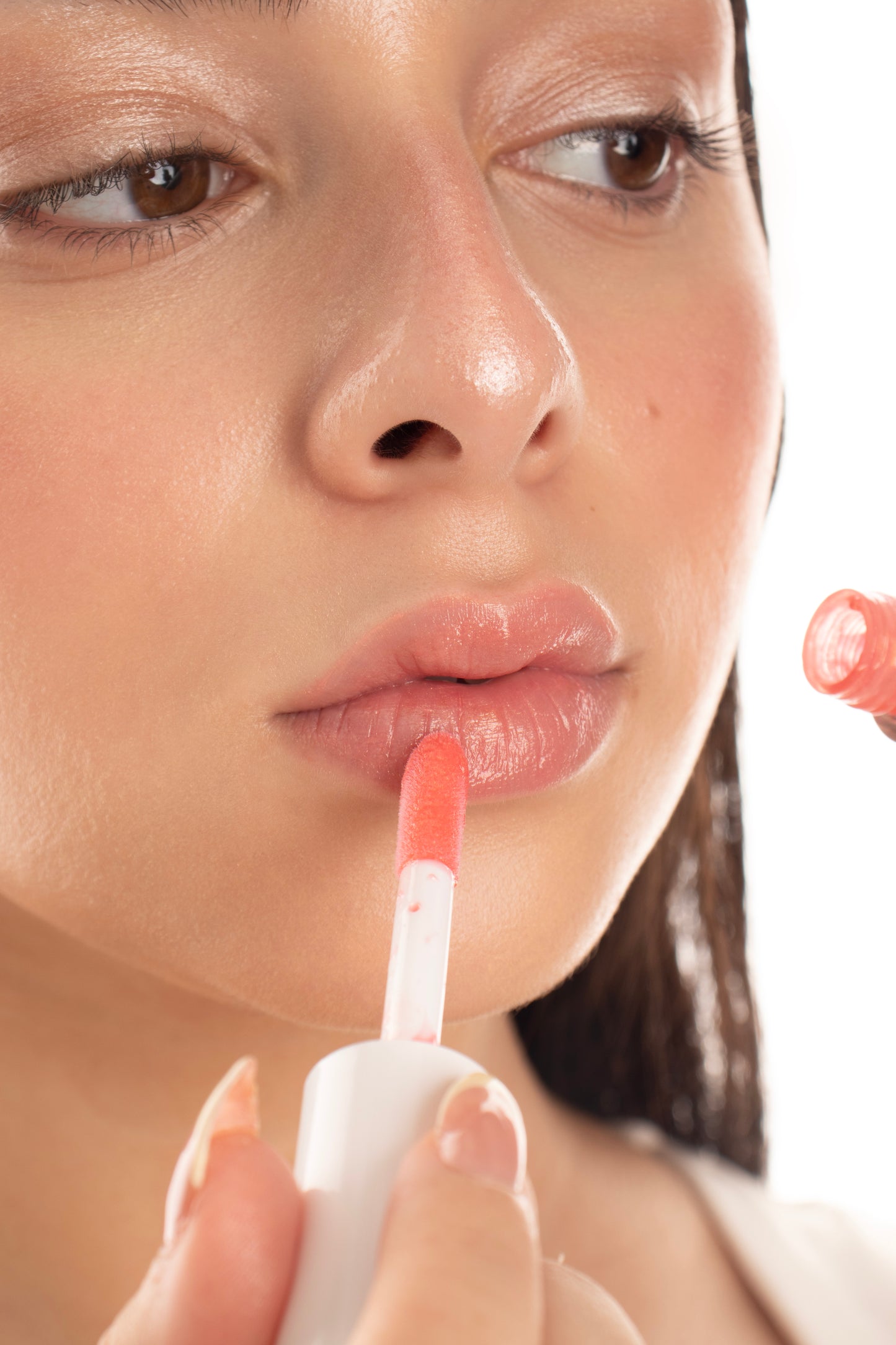 Gloss Balm Conditioning Lip Gloss + Rose Oil GB 03